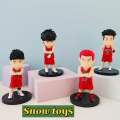 Mô hình Slam Dunk Set bóng rổ Hanamichi Rukawa Ryota Mitsui Akagi Takenori Sendo Sawakita Maki Mitsuyoshi Anzai Shohoku. 