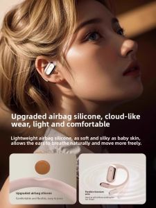 MOON JUNE | Voice-Controlled High-End Wireless Ear Hook Bluetooth Headset