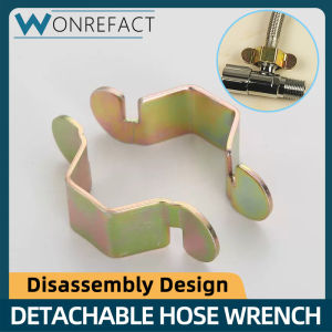 Home Installation Hexagonal Small Wrench Water Faucet Line Wrench Detachable 304 Stainless Steel Braided Pipe Maintenance Tool