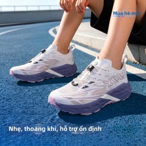 Giày Chạy Bộ Nam Thoáng Khí Chống Sốc Nhẹ