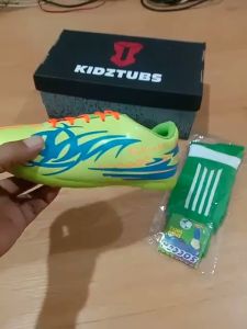 KIDZTUBS Sepatu Futsal Anak Anak Laki Laki SIZE 28 29 30 31 32 33 34 35 36 37 SEPATU FUTSAL 1416111324