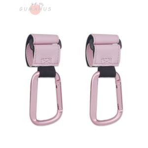 Besee | Bag Hook for Infant Stroller PU Leather with Magic Tape 2 Pieces