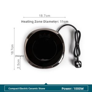 SANXUN | Home Use Small Electric Ceramic Stove with Glass Tea Pot for Tea Brewing