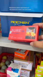 BAO CAO SU SURE EX ĐỎ HỘP 12 CÁI - MADE IN MALAYSSIA ( CHE TÊN SẢN PHẨM KHI GIAO HÀNG)