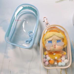 High Definition Transparent Crying Baby Doll Protection Cover Bubble Mat Toys Storage Bag Dustproof Soft PVC Special Shape for Party