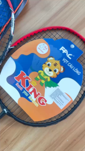 Cặp Vợt Cầu Lông King Phối Màu Đỏ - Đen - Hồng Cá Tính 3500