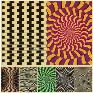 ภาพแอบสแตรกต์ภาพลวงตาภาพพิมพ์โปสเตอร์สำหรับห้องนั่งเล่นตกแต่งบ้านศิลปะบนผนังภาพวาดผ้าใบสีขาวและดำ