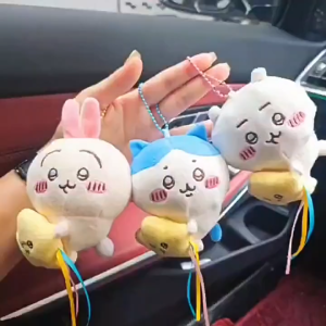 Móc khoá Chi ka wa thú bông nhiều mẫu cute mềm mịn  trang trí balo mới nhất 2025