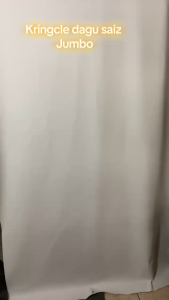 HIJAB Dagu Malay Crinkle Jumbo/JILBAB Bergo Malay Khimar Dagu Crinkle 2XL