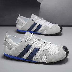 Breathable Mesh De Xin Men Shoes 2025 New Summer Thin Casual Board Shoes Mens Sport Soft Bottom Agan Trendy Shoes