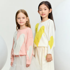 AMII | Autumn New Heart Design Childs Pullover Sweater