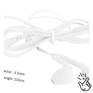 Universal 3.5mm Stereo In-Ear Headphones Sport Music Earbud Handfree Wired Headset Earphones with Mic For Xiaomi Huawei Samsung