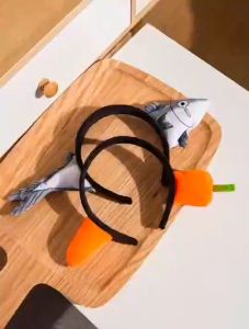 Bờm Tóc Rửa Mặt Cà Rốt Con Cá Quả ớt Đẹp Cute Hàn Quốc Băng Đô Rửa Mặt Cà Rốt Con Cá Đẹp Nữ Trùm Sỉ Gia Thành