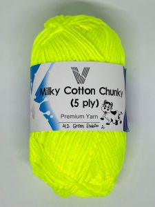 Benang Rajut Milk Cotton 5 ply / Katun Susu Yarn 5ply (50gr) Import