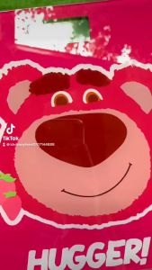 Cân Điện Tử Sức Khỏe Hình Gấu Dâu Lotso Cute