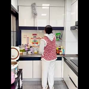 GUOQI | Ceiling Dust Cleaner Static Duster Adjustable Feather Duster