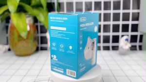 Dr.isla N6 Original Mini Home Use Travel Mesh Nebulizer Machine for Adult & Kids Handheld Portable Rechargeable Ultrasonic Medical Asthma Atomizer Compressor Nebulizer Machine PK BOXYM nebulizer machine