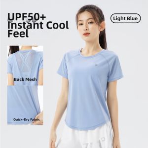 361° | Breathable Sport T-Shirt Womens Short Sleeve