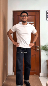 KOZE Fitted Tee Grey - Kaos Fitted Abu-abu