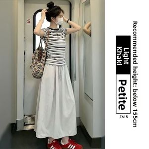 YAYANGREN | Summer Loose Fit Plus Size Slimming A-Line Skirt