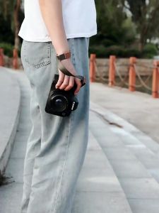 🇸🇬 [In Stock]Adjustable Camera Strap Nylon Braided Wristband SLR With Micro Monoclinal Span Camera Wrist Strap CrossbodyNeckShoulder Strap Accessories