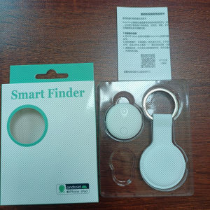 Bluetooth Anti-Lost Device Key Bag Finder Dual Alarm Recording Universal for Android IOS Lightweight Portable Locator