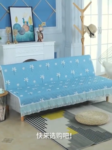 ผ้าคลุมโซฟาพับได้ ปลอกโซฟาเบด sofa cover ผ้าคลุมโซฟา 1/2/3/4 seater ปกป้องโซฟาคุณให้เหมือนใหม่ นุ่มสบาย กันแมวข่วน ทนคราบ ซักเครื่องได้
