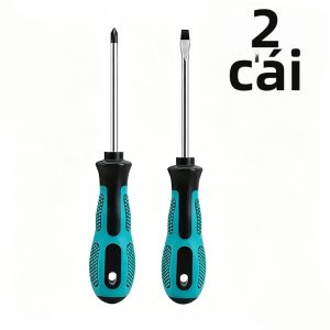 Bộ Tuốc Nơ Vít Từ Tính Tiện Dụng Có Tay Cầm - Đầu Chữ Thập Đầu Chữ I Chống Tĩnh Điện Lực Từ Mạnh Dùng Cho Gia Đình