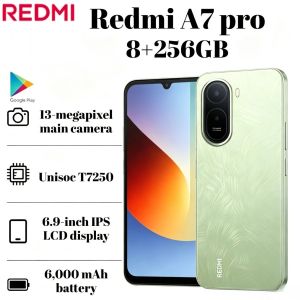 Redmi | 2026 New Model Global Edition Redmi A7 Pro 4G Smartphone 8+256GB 90Hz Display 5000mAh Battery 50-Megapixel Dual Camera