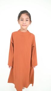 Forest x Hatta Dolmat Ladies Woven Long Sleeve High Neck Midi Dress | Baju Perempuan - 885032 / FK885039