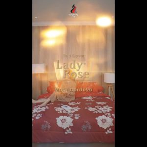 Lady Rose Prime - Sprei King 180x200 Tinggi 30cm Bantal 2 - Cordova