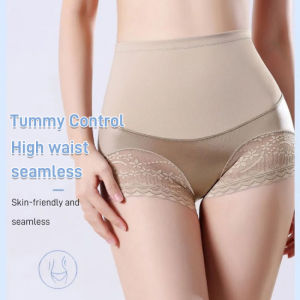 Silky HighWaisted Shaping Panties for Summer Women Postpartum Shaping No Trace Belly Control