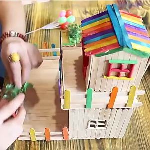 50/100/500Pcs Ice Cream Popsicle Sticks Natural Wooden Sticks Ice Cream Spoon Hand Crafts Art Ice Cream Lolly Kitchen Cake Tools
