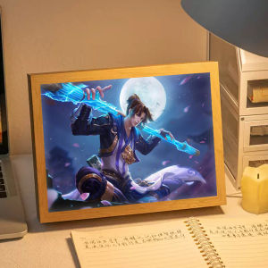 ไฟตกแต่งห้องเล่นเกมส์ ไฟตกแต่งห้องนอน สติ๊กเกอร์ตัวละคร สีสันสดใส สไตล์การ์ตูน เหมาะสำหรับวัยรุ่นและผู้ใหญ่