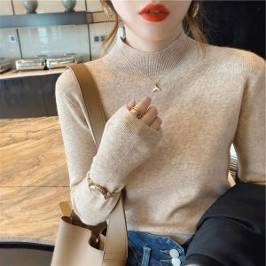 Elegant Stylish French High-End Winter Fitted Knitwear