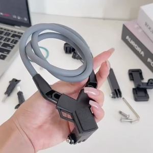 New Universal Silicone Neck Phone Holder Mount Hands Free Lanyard Stand Quick Switch Horizontal Vertical Video Recording Sports