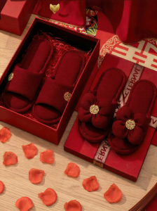 TZLDN | Red Wedding Slipper