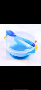 Baby Feeding Utensil Spoon & Fork With Case Soft Silicone No BPA