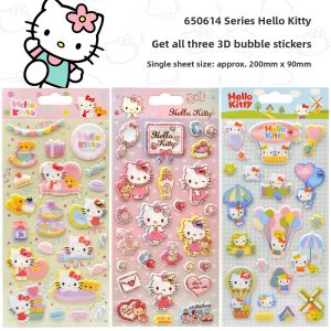 Sanrio | Cute Cartoon KT Cat 3D Bubble Sticker