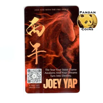 The year of horse ezlink card
