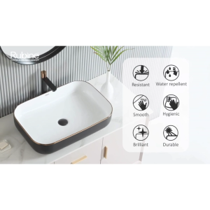 Rubine EVEA 60 Countertop Ceramic Basin