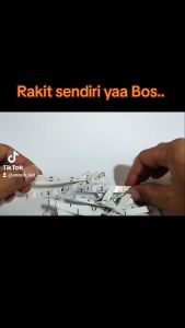 Lampu LED MENTAHAN Untuk Rakitan Variasi Strobo Running Panjang 10cm 12Volt