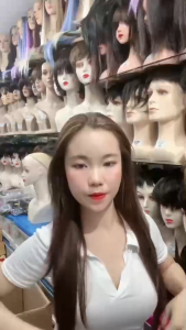 แฮร์พีชผมตรง cala wigs แฮร์พีช T600ตรง หนาแบบพิเศษ ดูเป็นธรรมชาติ