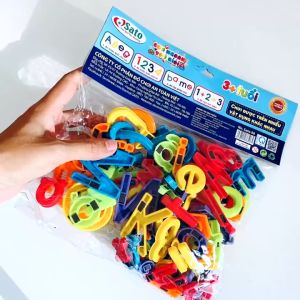 [Sato] Bộ Chữ Và Số Nam Châm Tổng Hợp Sato96 93 Chi Tiết Đồ Chơi Giáo Dục Trẻ Em Học Toán Văn Chữ Số Cho Bé Tư Duy