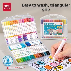 deli | Water-soluble Drawing Pens for Kids 24 colors