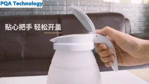Portable Silicone Collapsible Mini Electric Kettle: Fast Heating & Travel-Friendly