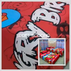 PROMO!!!!SPREI SORONG 120*200 MURAH//SPREI SORONG 2IN1 120*200// SPREI SORONG KARAKTER 120*200// SPREI karakter 120*200/SPREI KARAKTER ANAK CEWEK COWOK