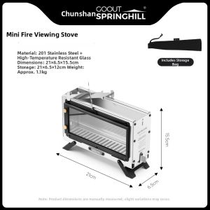 goout springhill | Outdoor Portable Folding Wood Stove