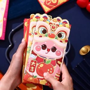 *CLEARANCE* 2025 Creative Cute Snake Year Chinese New Year Large Red Packet Angpao Envelope Angpau CNY 蛇年新年红包利是封
