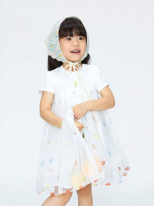 Annil | Đầm Hè Thêu Cho Bé Gái
